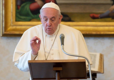 За мир в Україні знову закликає молитися Папа Франциск