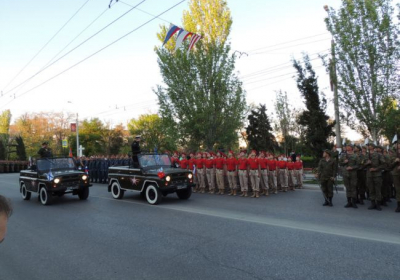 В аннексированном Крыму провели репетицию парада ко Дню победы
