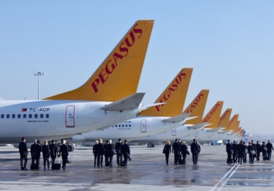 Турецкий авиаперевозчик Pegasus Airlines приостановила полеты в РФ