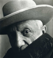 Пабло Пікассо, 1957. Фото: Irving Penn