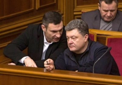 Виталий Кличко, Петр Порошенко. Фото: ukrinform.ua