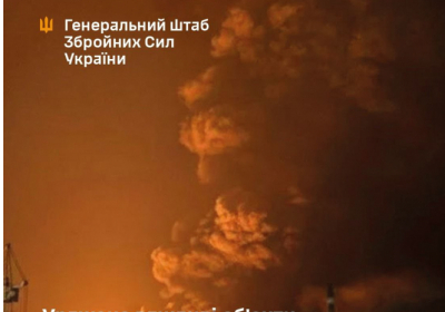 Генштаб підтвердив повторний удар по нафтовому терміналу у Феодосії