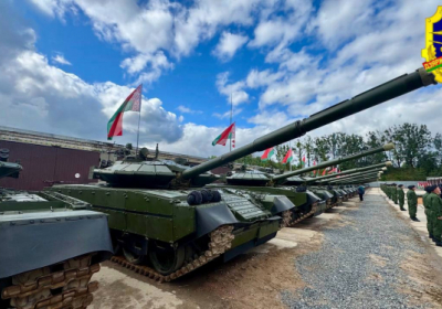 Білоруська армія отримала велику партію танків Т-72БМ2