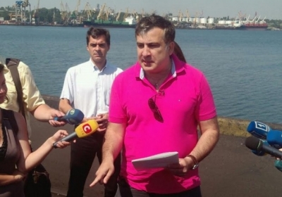 Саакашвили приехал в Ильичевск менять руководство морского порта