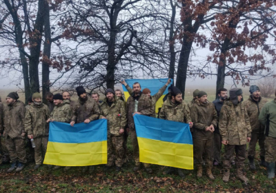 Україна звільнила з російського полону ще 64 воїнів ЗСУ
