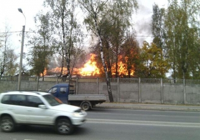 В Пскове горела 76 дивизия, бойцы которой воевали в Украине