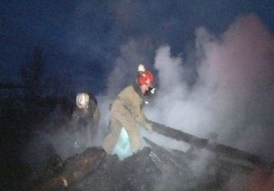 Во Львовской области сгорел деревянный храм УПЦ КП