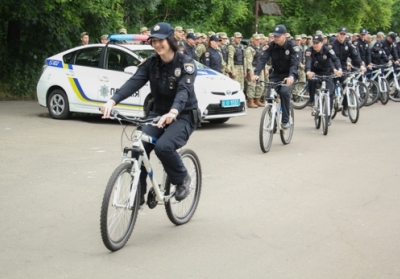 В Одесі розпочали роботу велополіцейські, - ФОТО