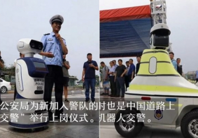 У Китаї запустили роботів-поліцейських зі штучним інтелектом, - ВІДЕО