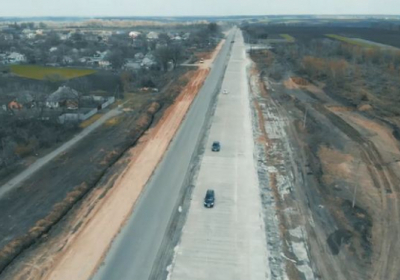 В Україні відкрили рух першою бетонною дорогою