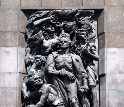Памятник героям Варшавского гетто
