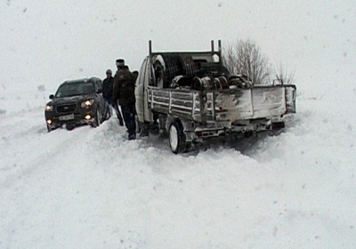 Через сніг Молдова закрила два КПП на кордоні з Україною