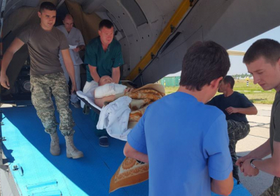 До Одеси доставили 14 поранених бійців АТО, четверо з них у важкому стані