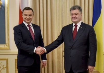 Анджей Дуда и Петр Порошенко. Фото: Фото: Пресс-служба президента Украины