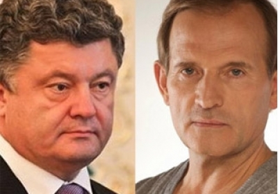 Порошенко встречался с Медведчуком перед переговорами с террористами в Донецке, - СМИ