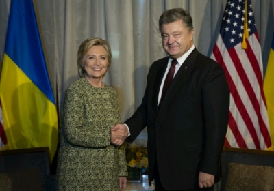 Порошенко заявив, що був приємно вражений обізнаністю Клінтон щодо ситуації в Україні