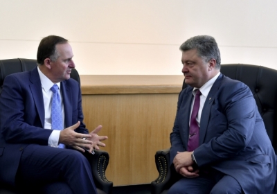 Україна та Нова Зеландія провели перші в історії двосторонніх відносин переговори на найвищому рівні