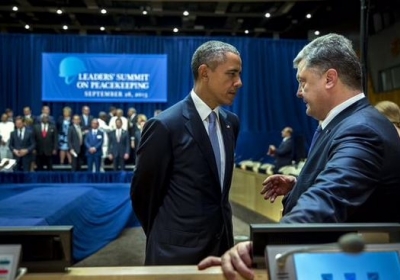 Петр Порошенко, Барак Обама Фото:@Yuriy_Sergeyev