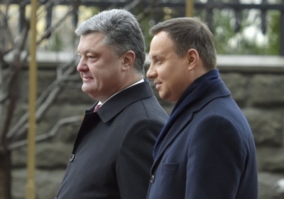 Петро Порошенко і Анджей Дуда. Фото: УНІАН