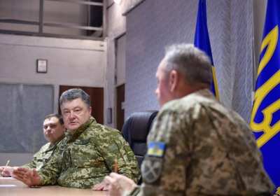 Президент выразил слова благодарности всем военнослужащим Украины
