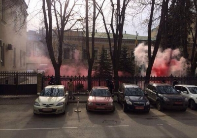 У Москві скоєно напад на посольство України в Росії