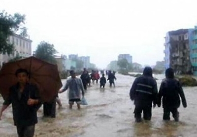 Наводнение в Северной Корее унесло жизни 133 человек, 395 человек пропали без вести