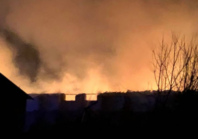 Во Львовской области пожар уничтожил 500 тонн зерна
