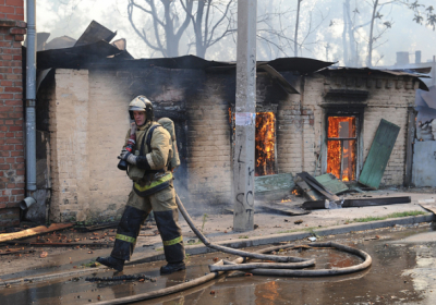 В российском Ростове-на-Дону масштабный пожар уничтожил 80 домов