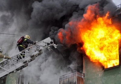 В Харькове пожар в многоэтажном доме: есть погибшие