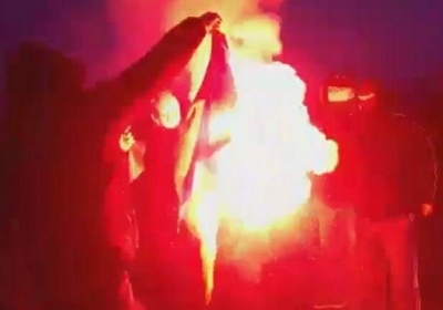 Лубківський вимагає швидкої і жорсткої реакції на спалення українського прапора