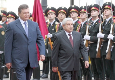 Віктор Янукович та Димитріс Христофіас. Фото: president.gov.ua