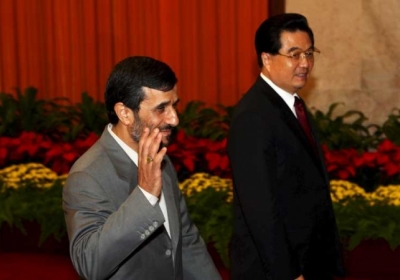 Махмуд Ахмадинежад і Ху Цзіньтао. Фото: ЕРА