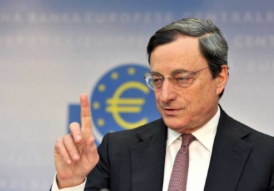 Президент Європейського центрального банку Маріо Драгі. Фото: EPA.