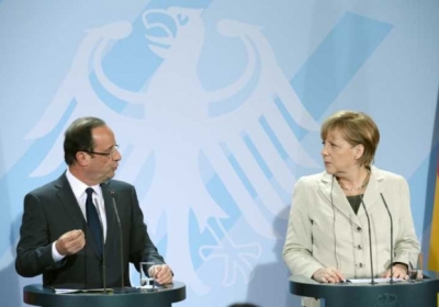 Франсуа Олланд, Ангела Меркель. Фото: ЕРА