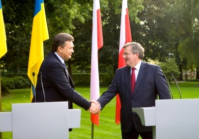 Віктор Янукович, Броніслав Коморовський Фото: dt.ua