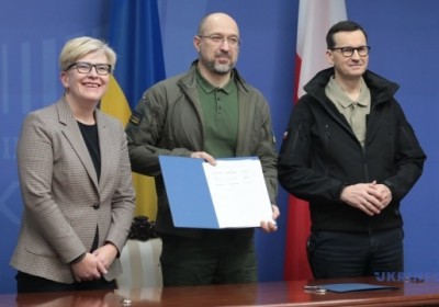 Вступ України до НАТО: спільну заяву підписали прем’єри України, Польщі та Литви  