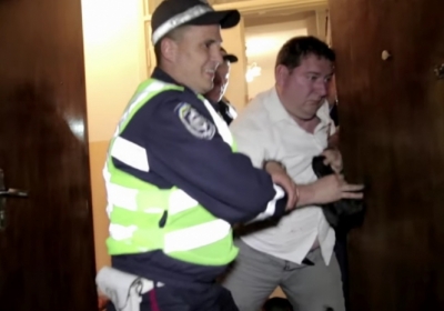Во Львове задержали пьяного прокурора, который пытался убежать