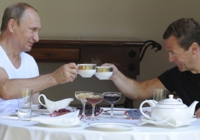 Путін і Медведєв Фото: Reuters