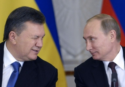 Віктор Янукович, Володимир Путін. Фото: AFP