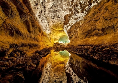 Третє місце. Печера Куева-де-лос-Вердес на острові Лансароте, Канарскі острови. Фото: Luc Viatour/WikiMedia