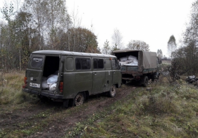 Російські митники обстріляли машини, які перевозили контрабандне м'ясо з України, - ВІДЕО