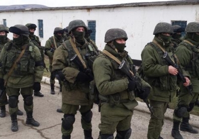 Российские военные захватили военную часть Украины в Севастополе