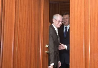 Герман ван Ромпей, Віктор Янукович. Фото: eu2013.lt