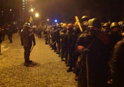 МВД обвиняет охрану Майдана в захвате трех милиционеров