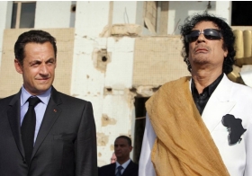 У Франції розслідують, чи брав Саркозі гроші від Каддафі 