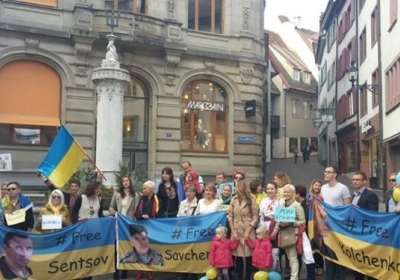 У швейцарському Базелі українська громада провела Марш Надії