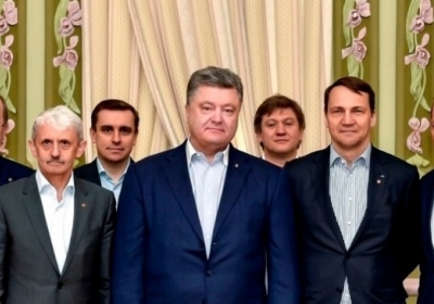 Бальцерович и Сикорский будут советовать Порошенко, как проводить реформы