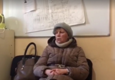 Женщина, которая на российском ТВ называла ВСУ мародерами, пришла за украинской пенсией - ВИДЕО