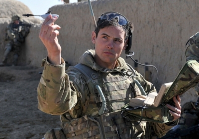 Британські солдати в Афганістані обзавелись 16-грамовими гелікоптерами
