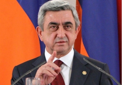 Президент Вірменії Серж Саргсян. Фото: pik.tv